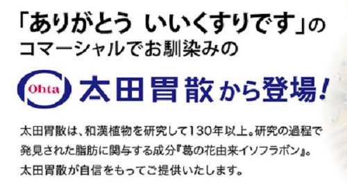 太田胃散葛の花イソフラボンウエストサポート茶